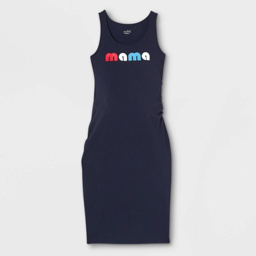Isabel Maternity “mama” maternity dress